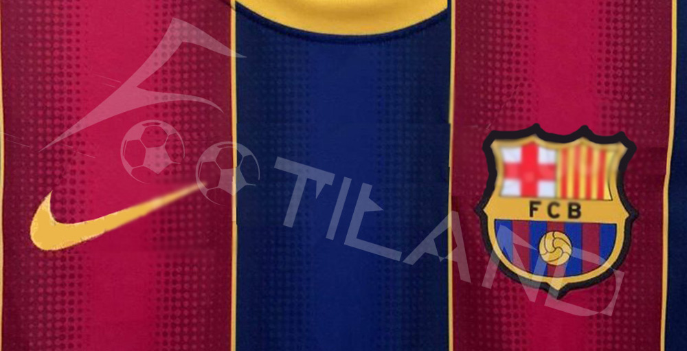 طرح کلی لباس بارسلونا 2021