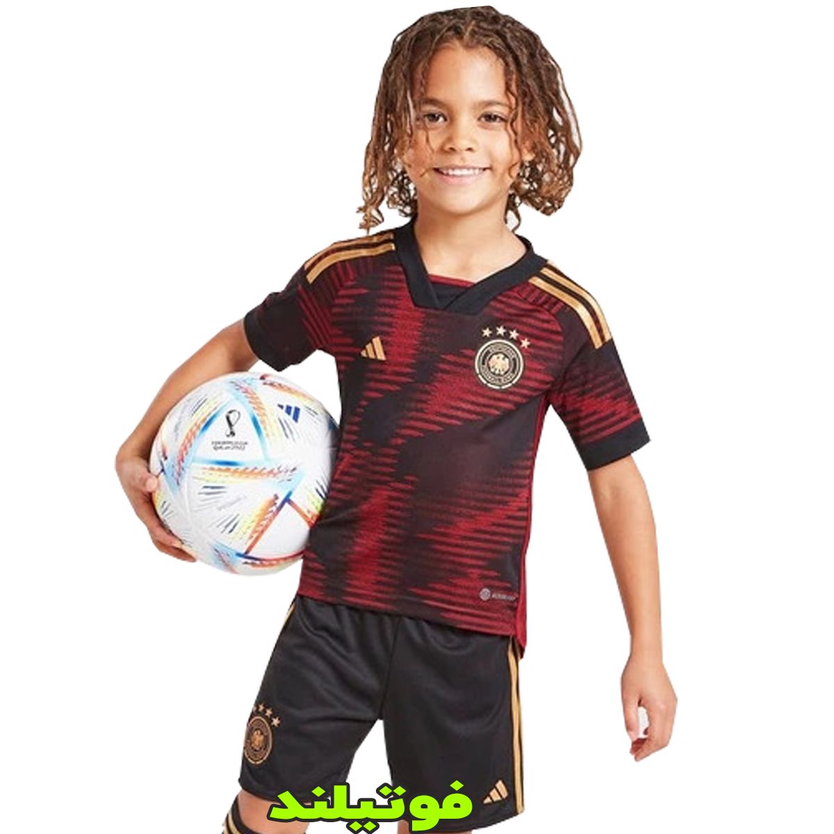 لباس بچگانه دوم تیم ملی آلمان 2022
