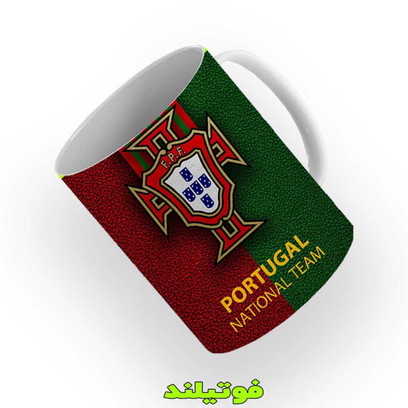 لیوان تیم ملی پرتغال طرح 1